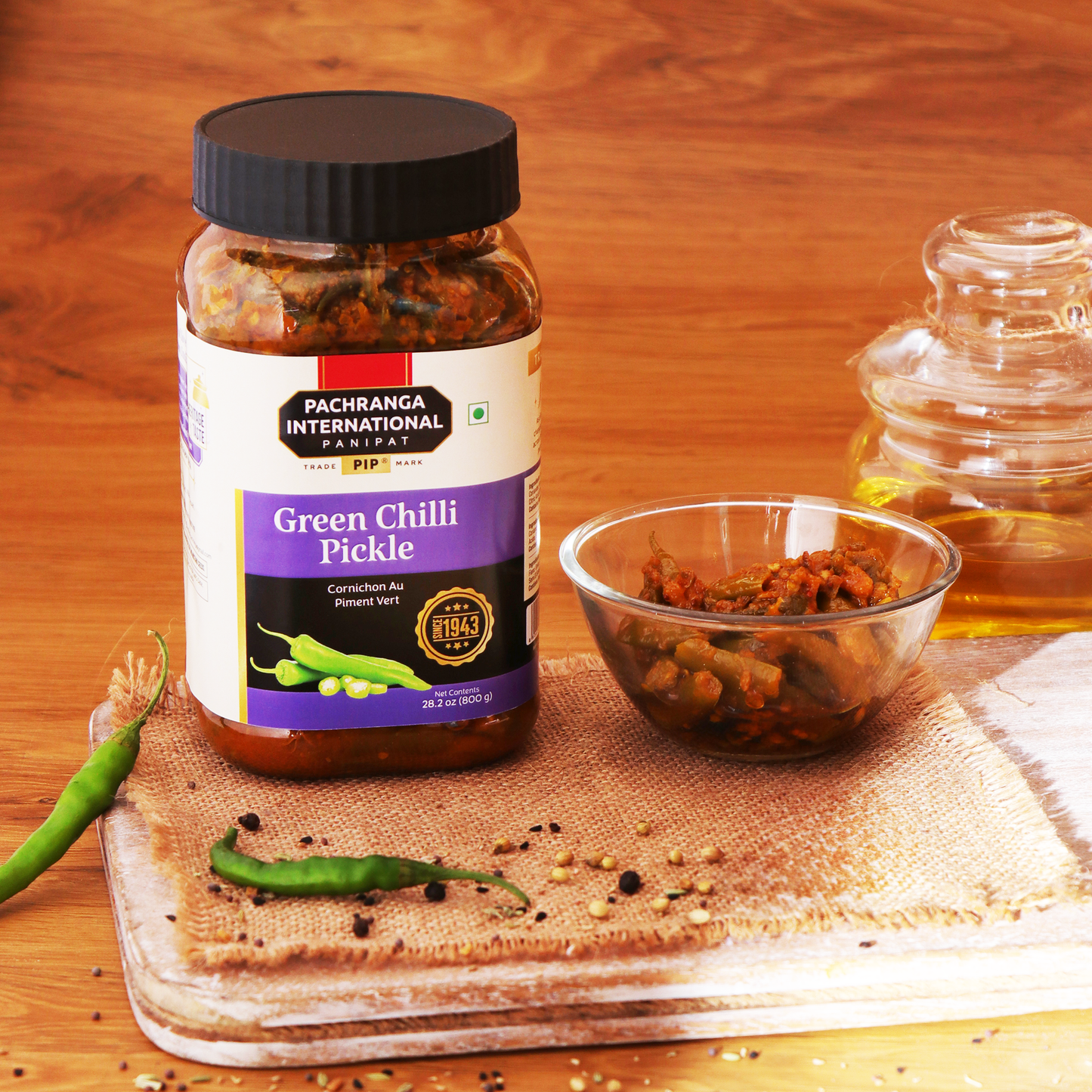 Green Chilli Pickle