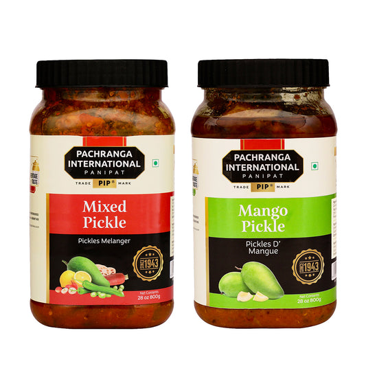 Pickle Combo : Mixed Pickle & Mango Pickle